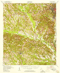 SEALE, AL-GA HISTORICAL MAP GEOPDF 15X15