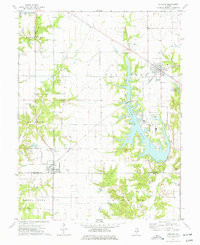 COFFEEN, IL HISTORICAL MAP GEOPDF 7.5X7.