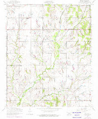NELLIE, OK HISTORICAL MAP GEOPDF 7.5X7.5