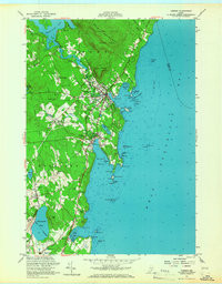 CAMDEN, ME HISTORICAL MAP GEOPDF 7.5X7.5