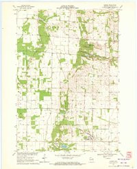 ALMOND, WI HISTORICAL MAP GEOPDF 7.5X7.5