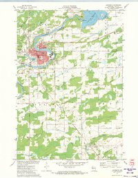 LADYSMITH, WI HISTORICAL MAP GEOPDF 7.5X