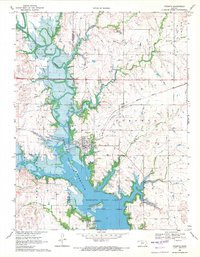 TORONTO, KS HISTORICAL MAP GEOPDF 7.5X7.