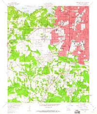 SHREVEPORT WEST, LA HISTORICAL MAP GEOPD