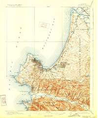 MONTEREY, CA HISTORICAL MAP GEOPDF 15X15