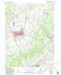 QUAKERTOWN, PA HISTORICAL MAP GEOPDF 7.5