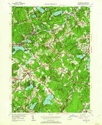 WESTFORD, MA HISTORICAL MAP GEOPDF 7.5X7