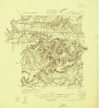 BRAZOS WEST, TX HISTORICAL MAP GEOPDF 7.