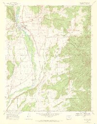 BAYFIELD, CO HISTORICAL MAP GEOPDF 7.5X7