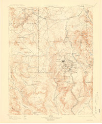 PIKES PEAK, CO HISTORICAL MAP GEOPDF 15X