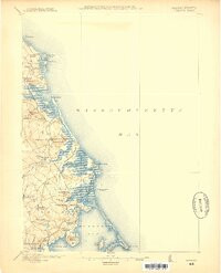DUXBURY, MA HISTORICAL MAP GEOPDF 15X15