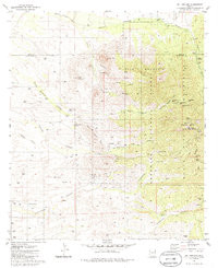 MOUNT HOPKINS, AZ HISTORICAL MAP GEOPDF