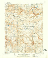 MARSH PEAK, UT-WY HISTORICAL MAP GEOPDF