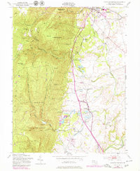 CATOCTIN FURNACE, MD HISTORICAL MAP GEOP