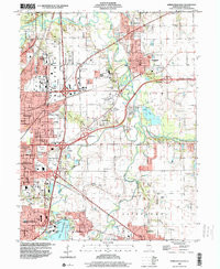 SPRINGFIELD EAST, IL HISTORICAL MAP GEOP