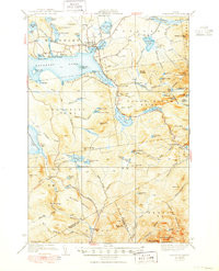 RANGELEY, ME HISTORICAL MAP GEOPDF 15X15