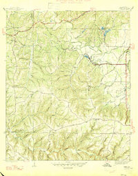 ISBELL, AL HISTORICAL MAP GEOPDF 7.5X7.5