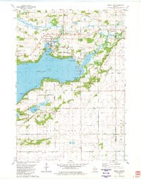 GREEN LAKE, WI HISTORICAL MAP GEOPDF 7.5
