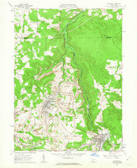 HASTINGS, PA HISTORICAL MAP GEOPDF 7.5X7