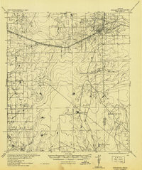 FOWLERTON, TX HISTORICAL MAP GEOPDF 15X1