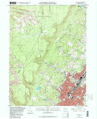 ALTOONA, PA HISTORICAL MAP GEOPDF 7.5X7.