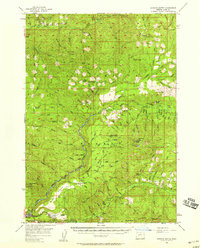 SARDINE BUTTE, OR HISTORICAL MAP GEOPDF