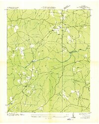 FOX CREEK, TN HISTORICAL MAP GEOPDF 7.5X