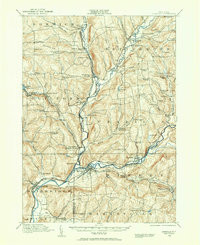UNADILLA, NY HISTORICAL MAP GEOPDF 15X15
