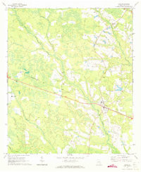 ODUM, GA HISTORICAL MAP GEOPDF 7.5X7.5 G