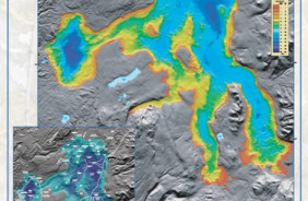 GEOLOGY OF FLOOR OF YELLOWSTONE LAKE