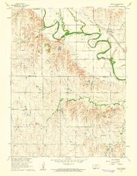 HARLAN, KS HISTORICAL MAP GEOPDF 7.5X7.5