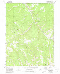 CABIN CREEK, CO HISTORICAL MAP GEOPDF 7.