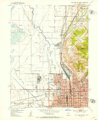 SALT LAKE CITY NORTH, UT HISTORICAL MAP