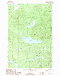 HAYMOCK LAKE, ME HISTORICAL MAP GEOPDF 7