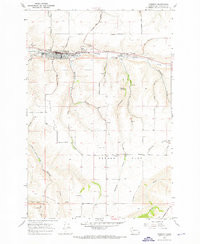 POMEROY, WA HISTORICAL MAP GEOPDF 7.5X7.