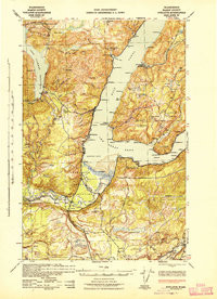 POTLATCH, WA HISTORICAL MAP GEOPDF 15X15