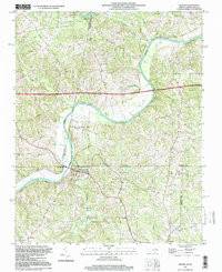 MILTON, NC-VA HISTORICAL MAP GEOPDF 7.5X