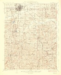 MARION, IL HISTORICAL MAP GEOPDF 15X15 G