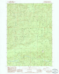 SARDINE BUTTE, OR HISTORICAL MAP GEOPDF