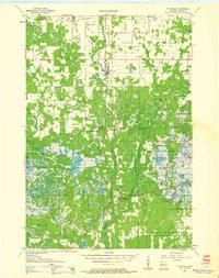 PITTSVILLE, WI HISTORICAL MAP GEOPDF 15X