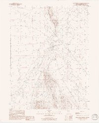 QUINN RIVER CROSSING, NV HISTORICAL MAP