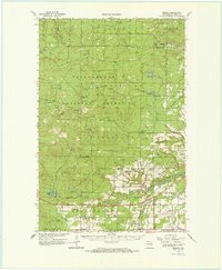 MOQUAH, WI HISTORICAL MAP GEOPDF 15X15 G