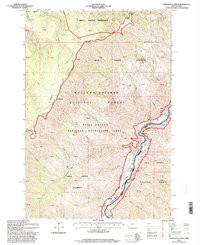 TEMPERANCE CREEK, OR-ID HISTORICAL MAP G