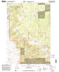 CHERRY LAKE, MT HISTORICAL MAP GEOPDF 7.