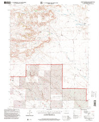 CHALK BLUFFS EAST, CO HISTORICAL MAP GEO