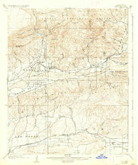 PIRU, CA HISTORICAL MAP GEOPDF 15X15 GRI