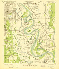 SHREVEPORT EAST, LA HISTORICAL MAP GEOPD