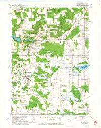 REDGRANITE, WI HISTORICAL MAP GEOPDF 7.5