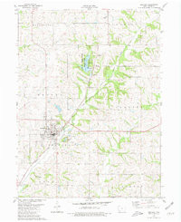 BEDFORD, IA HISTORICAL MAP GEOPDF 7.5X7.