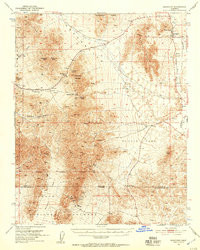 SHOSHONE, CA HISTORICAL MAP GEOPDF 15X15